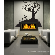 Vente chaude produit amovible pas cher décorer halloween 3D sticker mural décoration